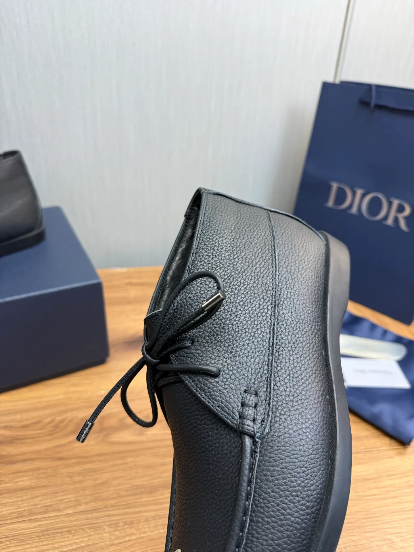 Factory price 620💰🈶Pili.Mauri [Dior] Men's official website na hot sale🔥Imported cowhide + cowhide lining. Original rubber wear-resistant outsole. High quality shipment ⬆️Code number 38-44, (45 customized)